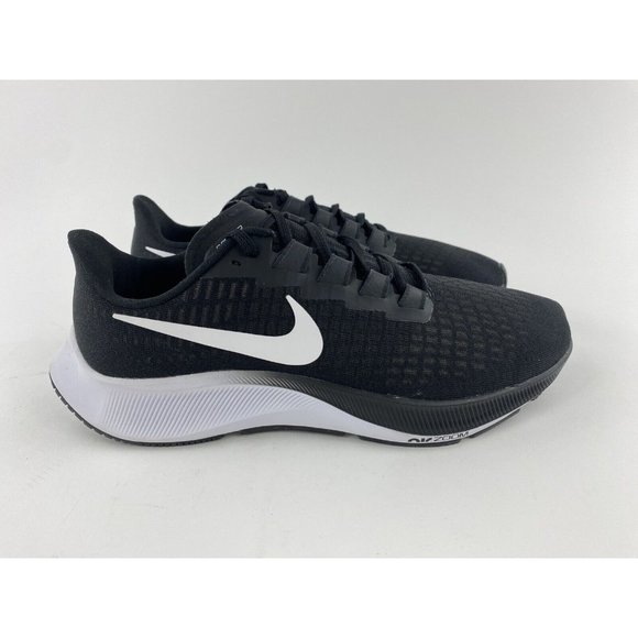 Nike Air Zoom Pegasus 37 Black White Women's Size 9 Shoes Damaged Shoe Box - Picture 7 of 12